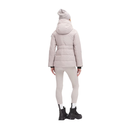 Canada Goose Piumino medio Piumino Donna McKenna con cinta Cipria A24 - CANADA GOOSE3852WB - 856 - S - Francavilla Moda
